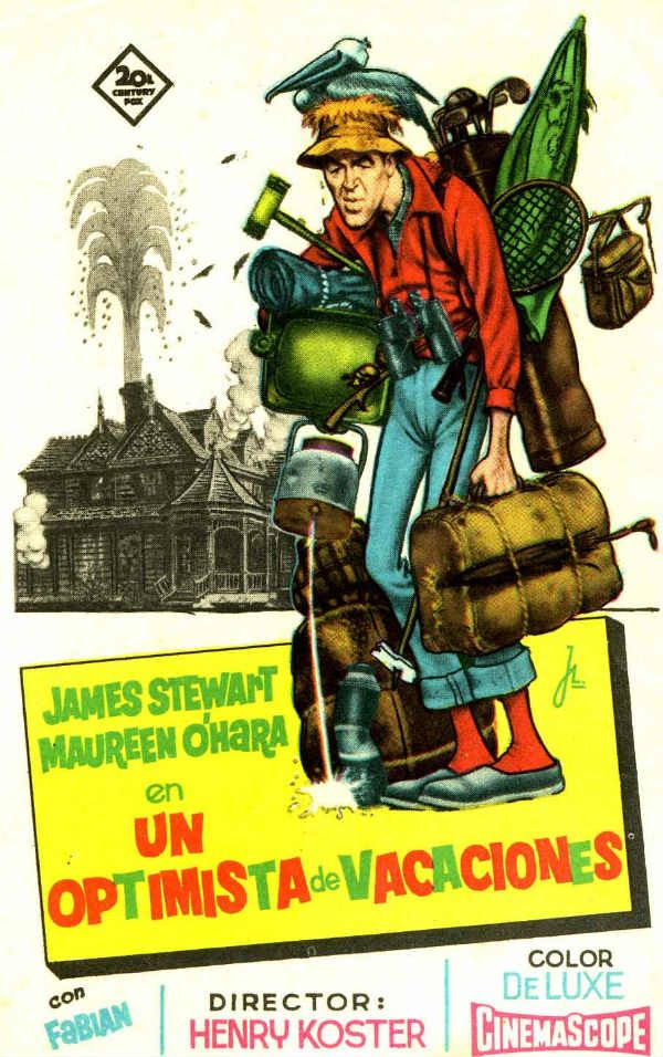 Un optimista de vacaciones - Película 1962