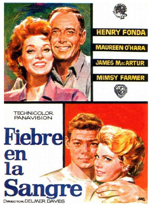 Fiebre en la sangre - Película 1963