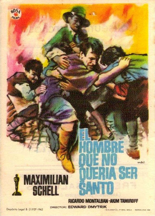 El hombre que no quería ser santo - Película 1962