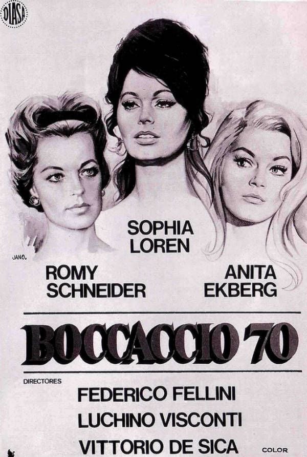 Boccace 70 - Película 1962