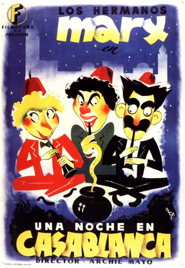 Una noche en Casablanca - Película 1946