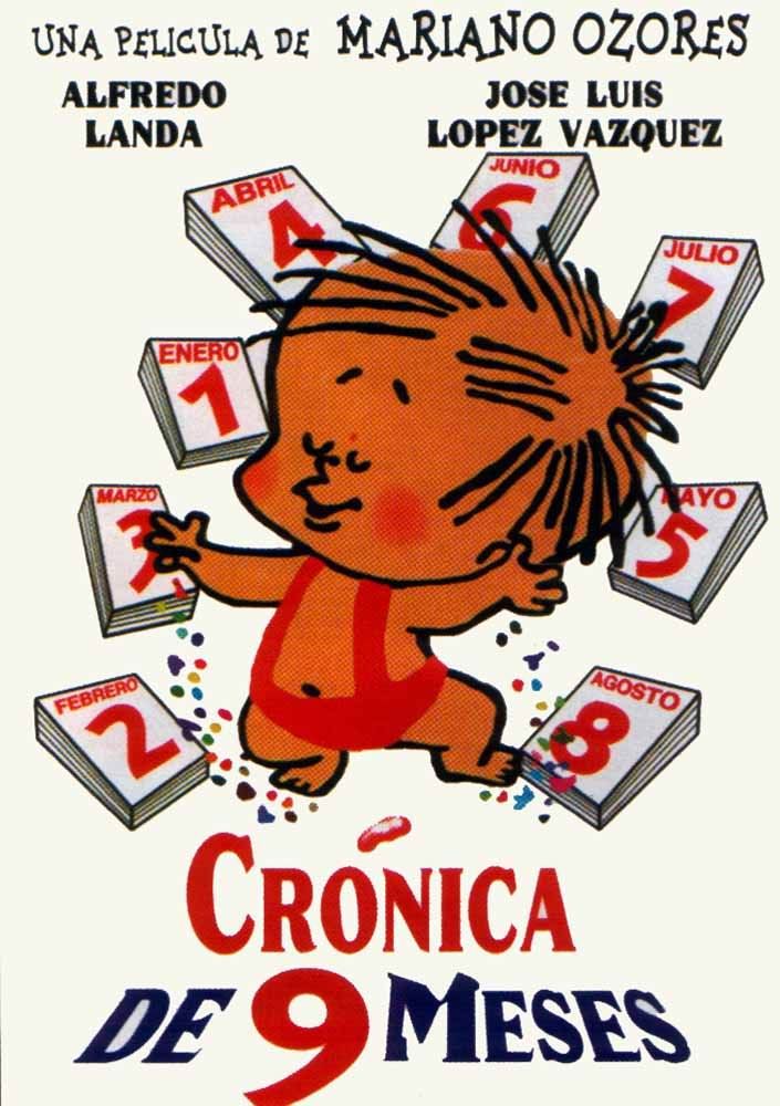 Crónica de nueve meses - Película 1967