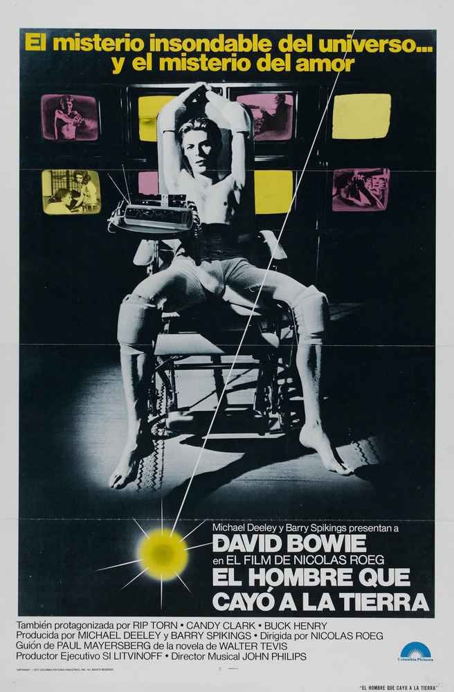 El hombre que cayó a la Tierra - Película 1976
