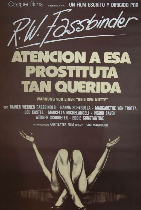 Atención a esa prostituta tan querida - Película 1971