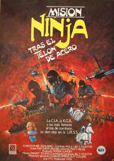 Misión ninja tras el telón de acero - Película 1984