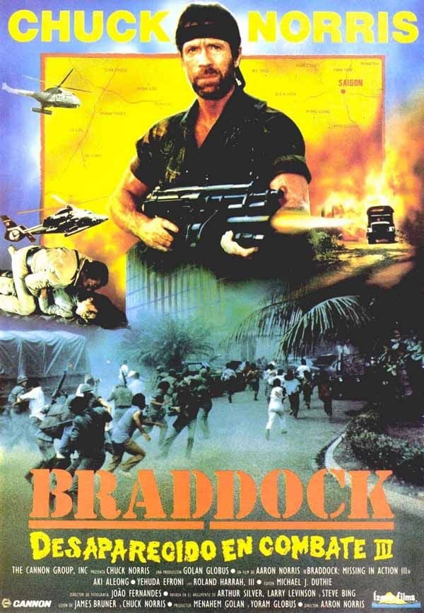 Braddock: Desaparecido en combate 3 - Película 1988