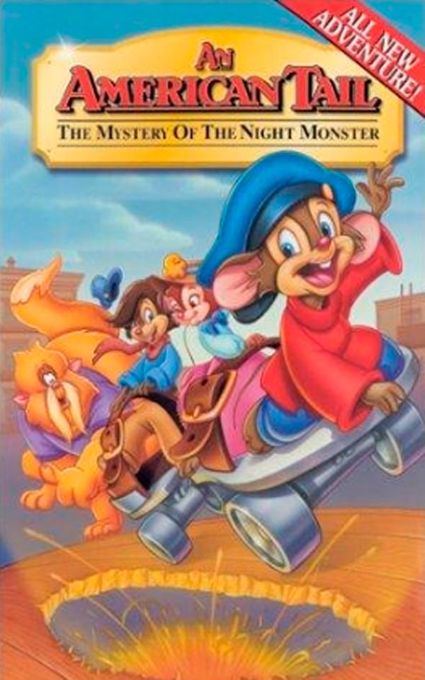 an american tail the mystery of the night monster coloring page hard