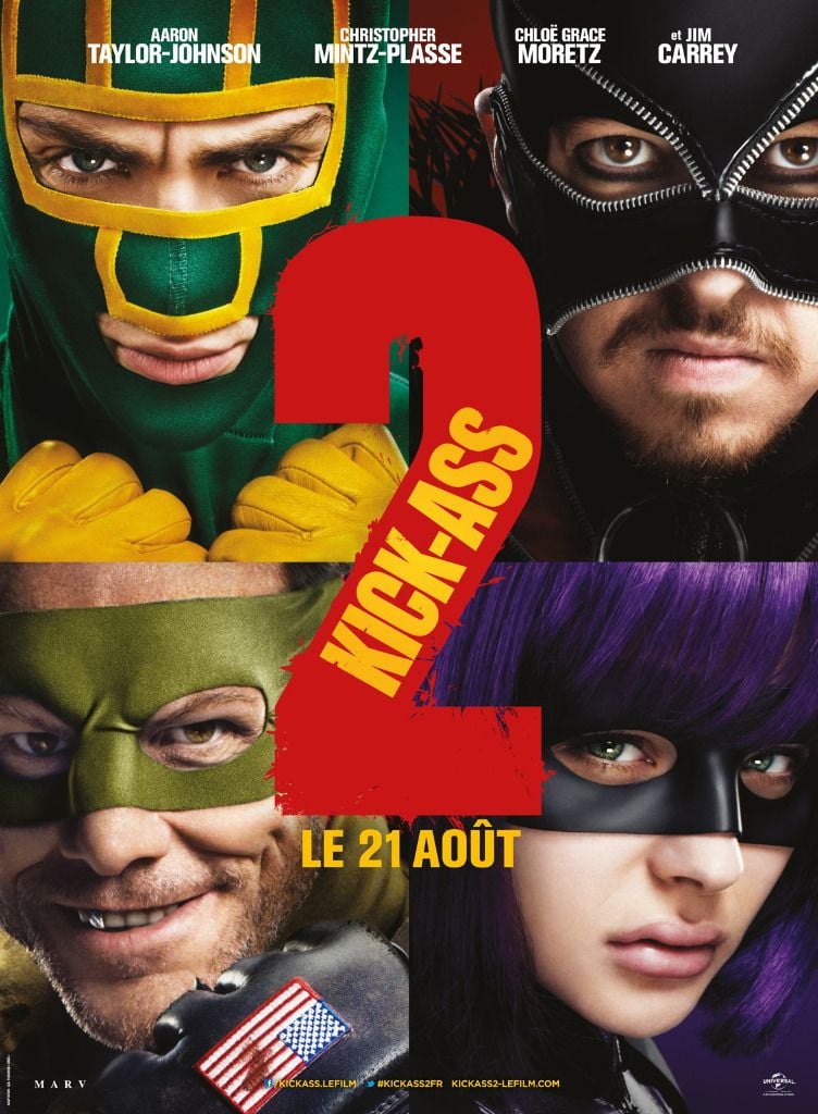 Cartel De La Película Kick Ass 2 Con Un Par Foto 1 Por Un Total De 40 4970