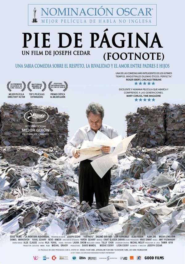 Pie de página (Footnote) - Película 2011