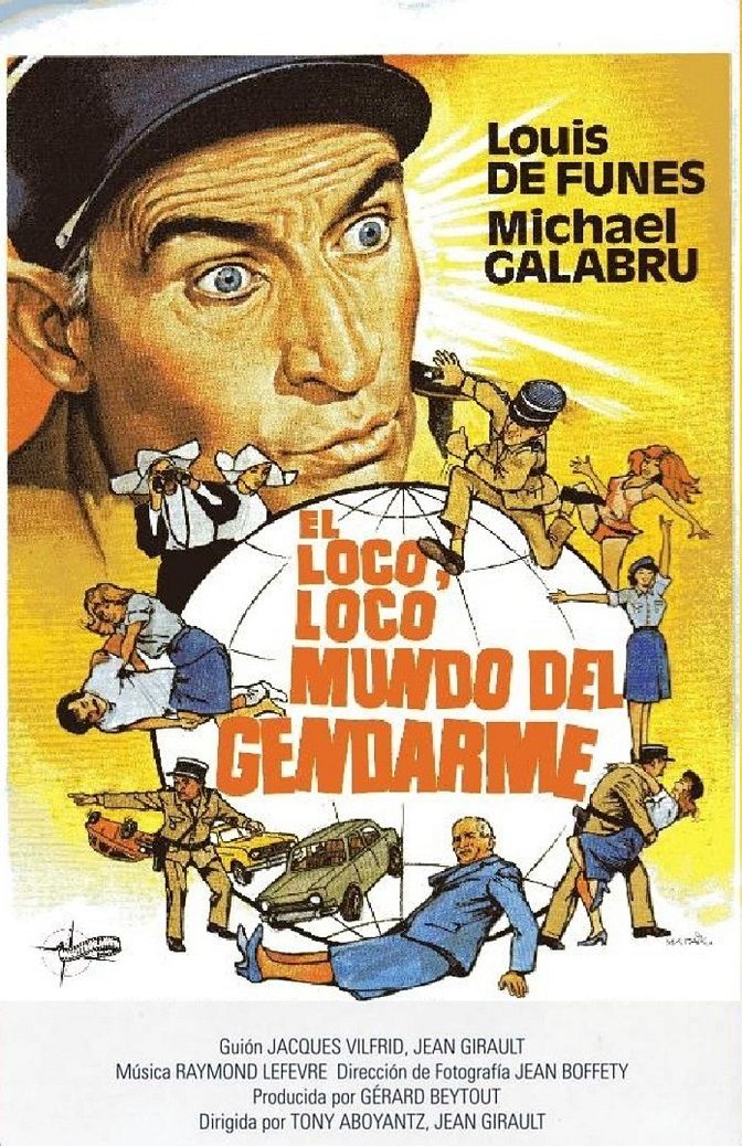 El loco, loco mundo del gendarme - Película 1982