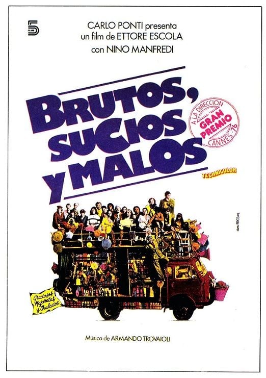 Brutos, sucios y malos - Película 1976