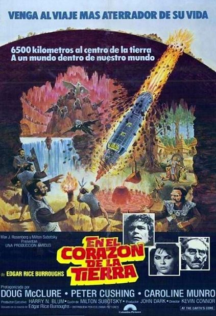 En el corazón de la tierra - Película 1976