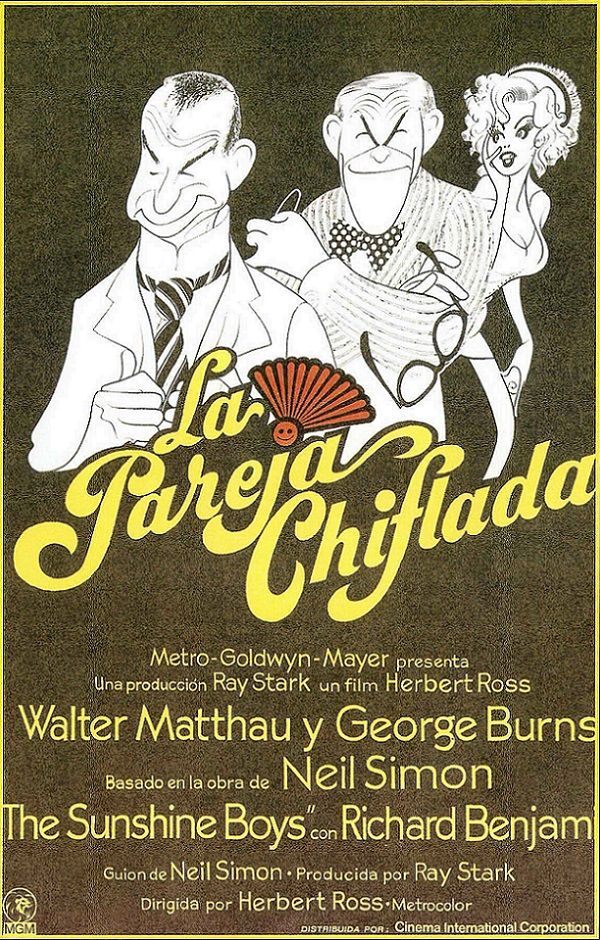 La pareja chiflada - Película 1975