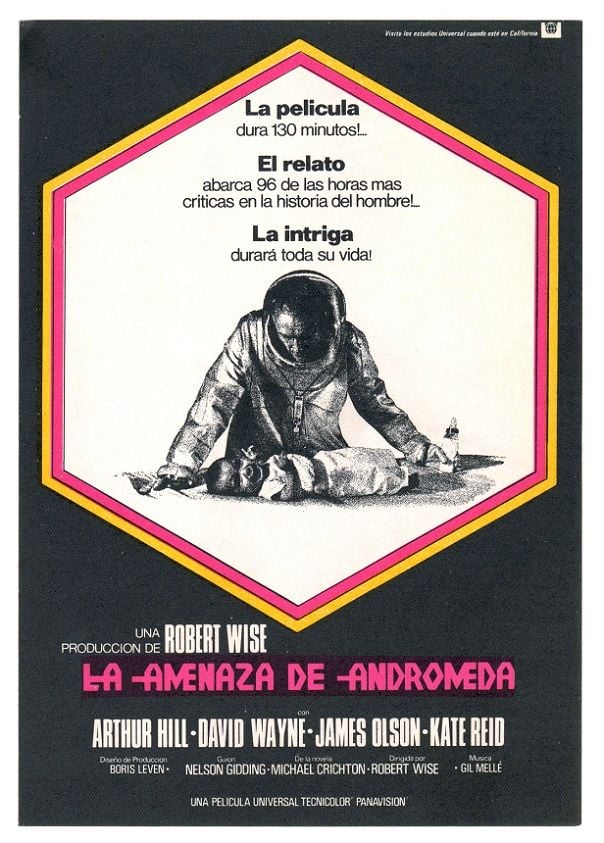 La amenaza de Andrómeda - Película 1971