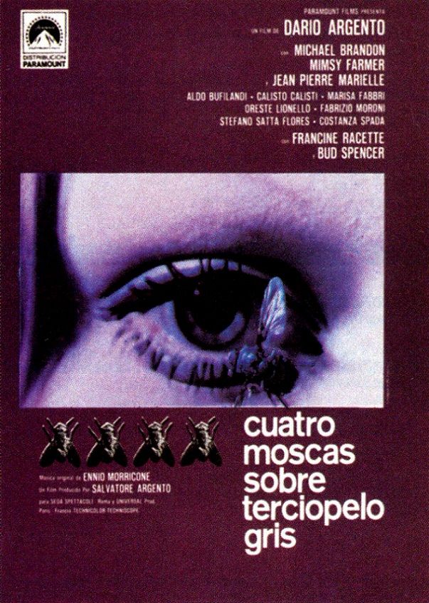 Cuatro moscas sobre terciopelo gris - Película 1971