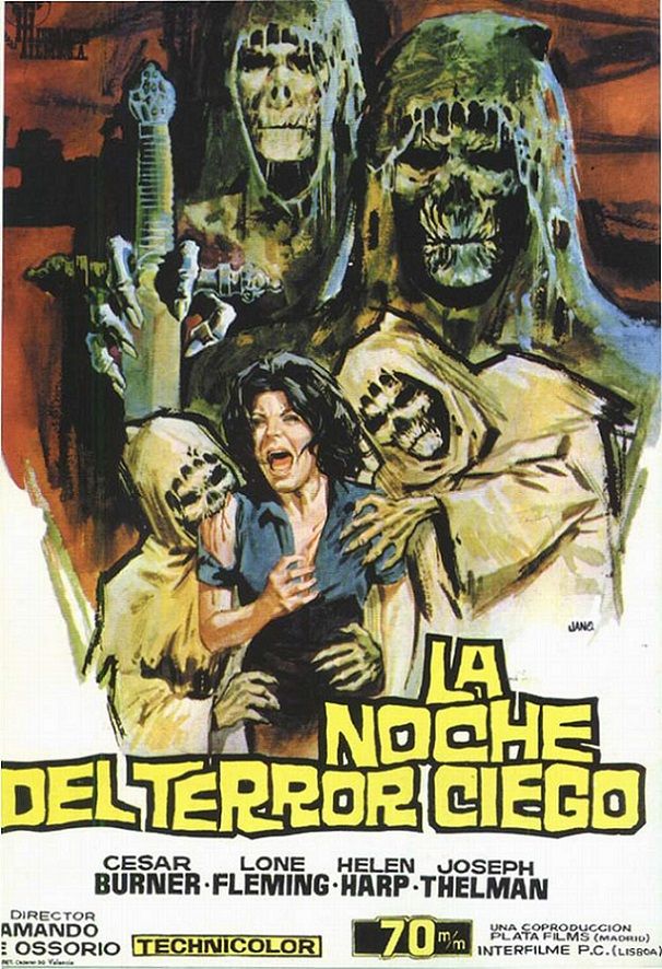 La Noche Del Terror Ciego - Película 1972