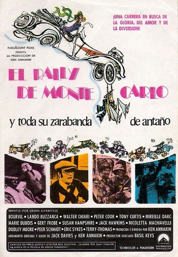 El rally de Montecarlo y toda su zarabanda de antaño - Película 1969