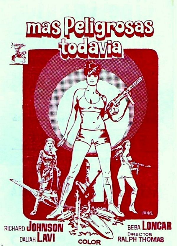 Más peligrosas todavía - Película 1969