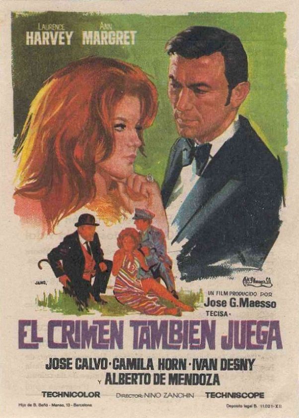 El crimen también juega - Película 1969