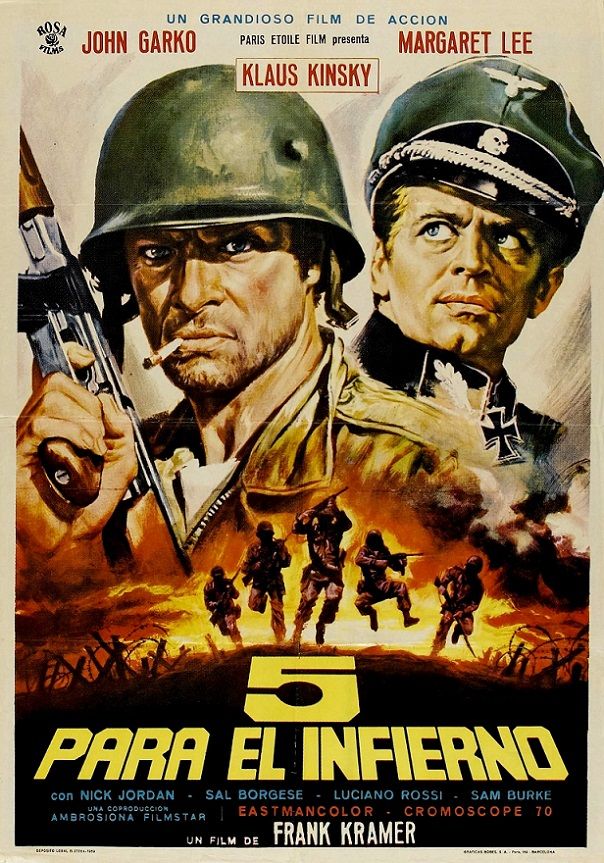 Cinco para el infierno - Película 1969