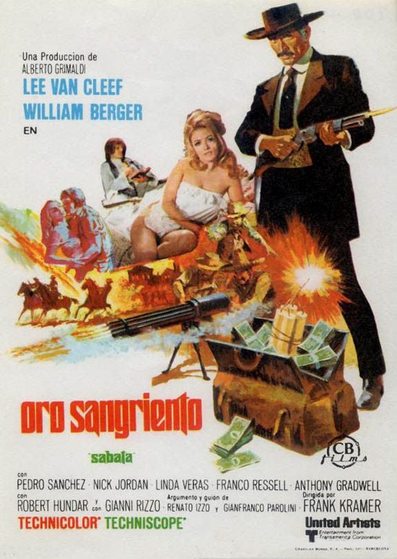 Oro sangriento - Película 1969