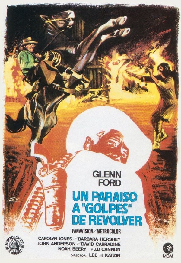 Un paraíso a golpes de revólver - Película 1969