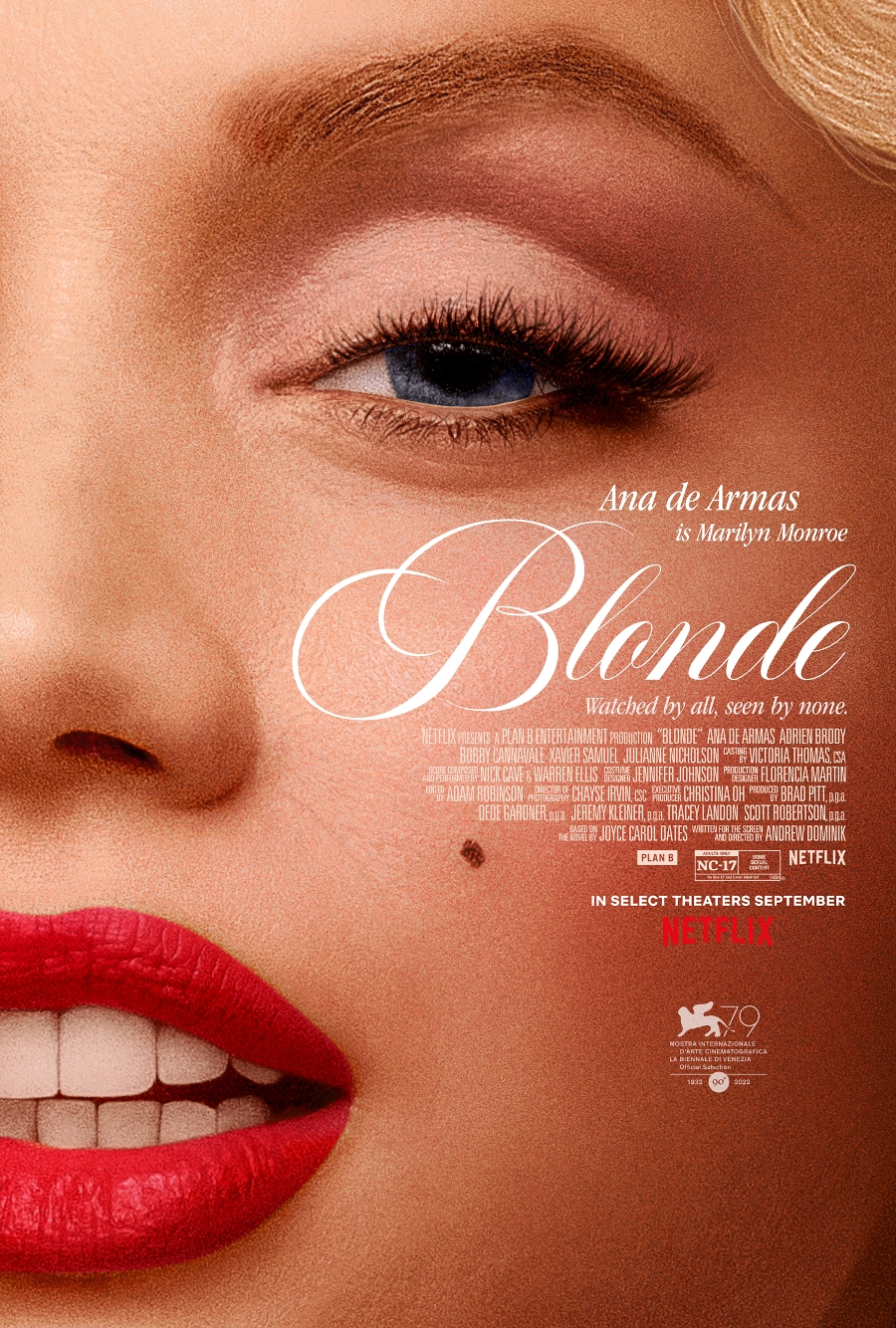 Cartel De La Película Blonde Foto 5 Por Un Total De 23 