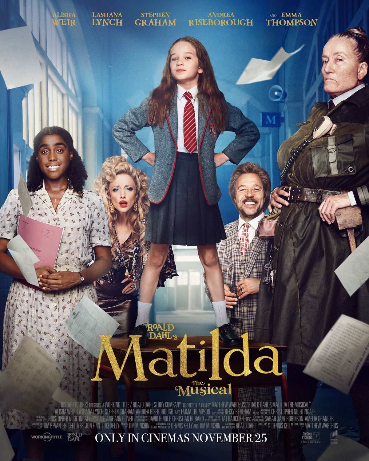 Cartel De La Pel cula Matilda De Roald Dahl El Musical Foto 16 Por 