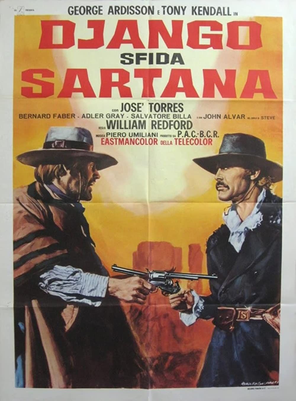 Django sfida Sartana - Película 1972