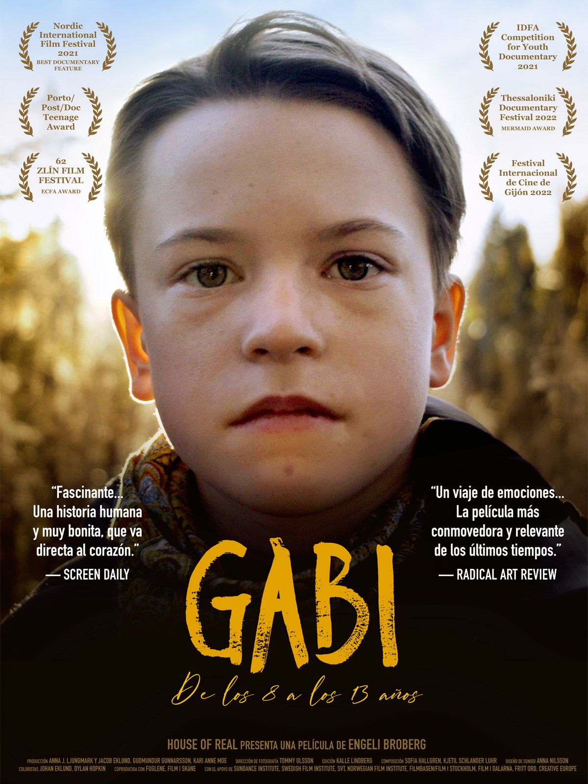 Gabi, de los 8 a los 13 años - Documental 2021