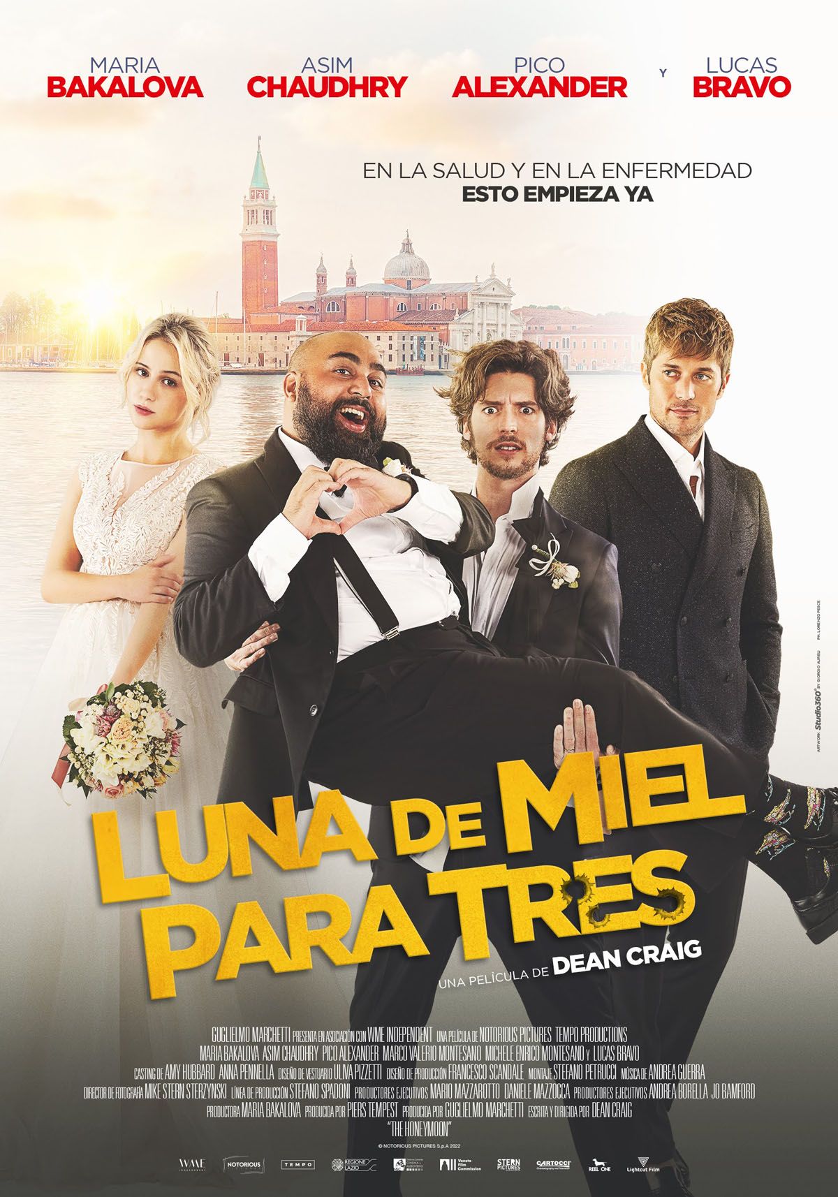 Luna de miel para tres - Película 2022