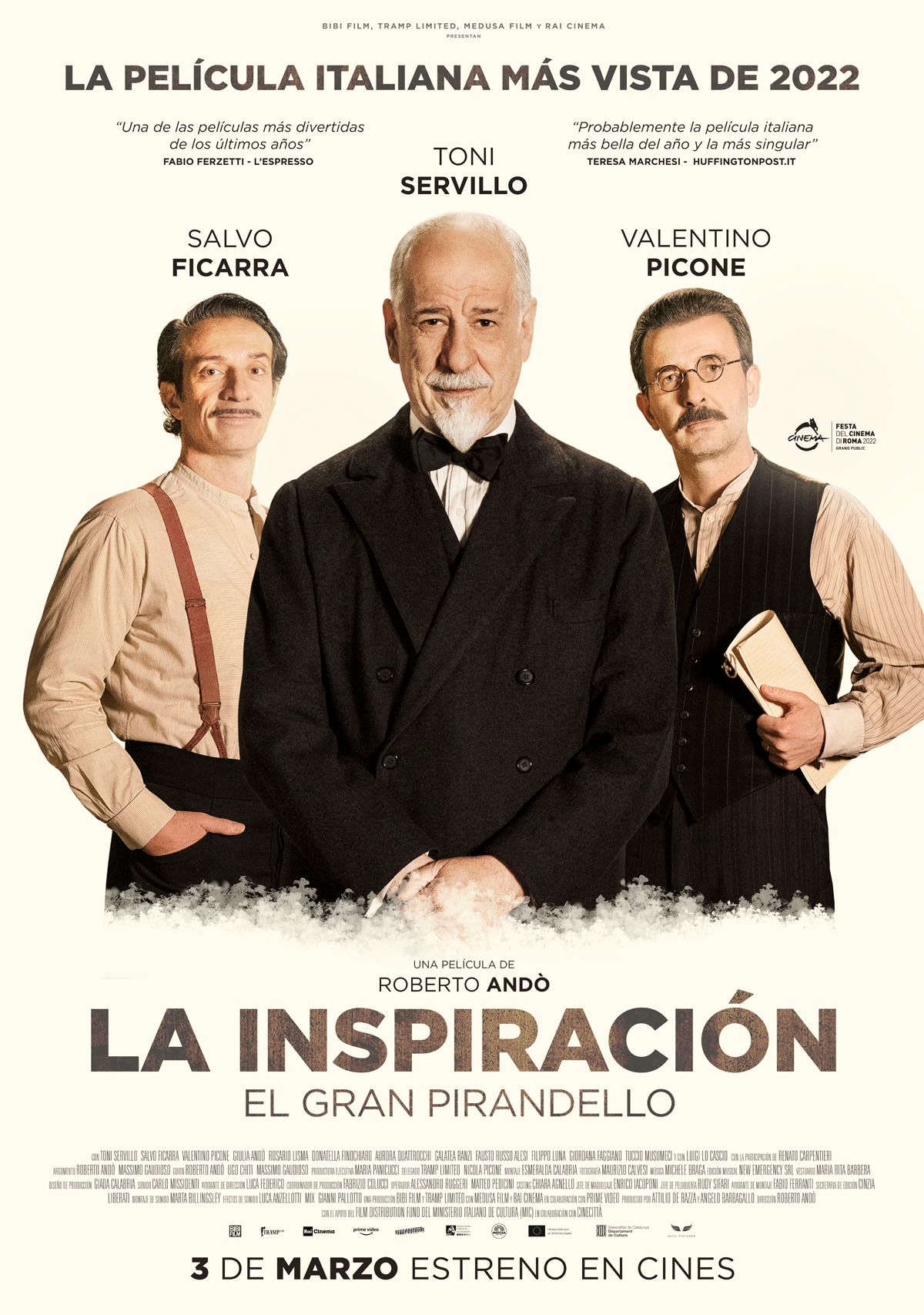 La inspiración: El gran Pirandello - Película 2022