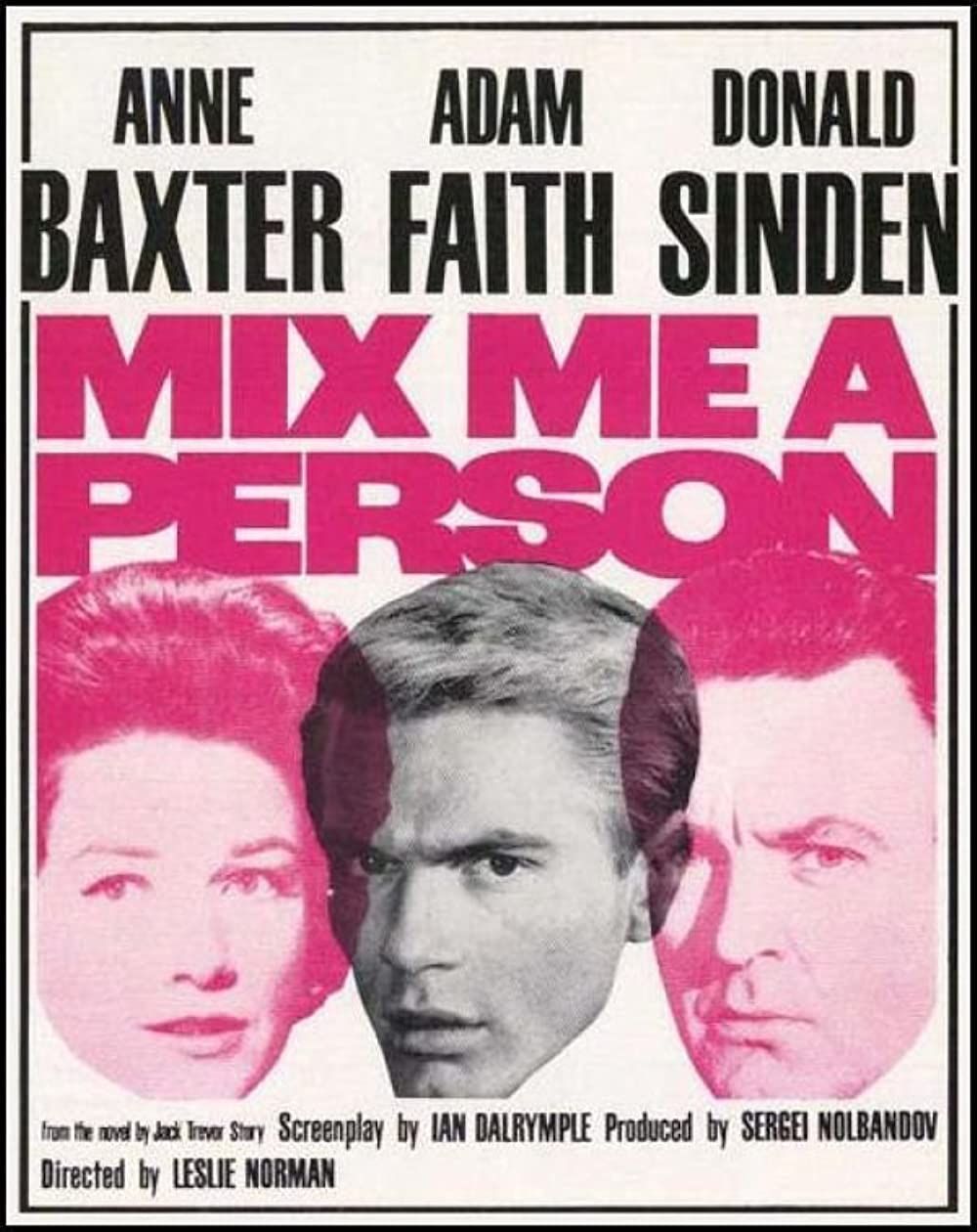 Mix Me a Person - Película 1962