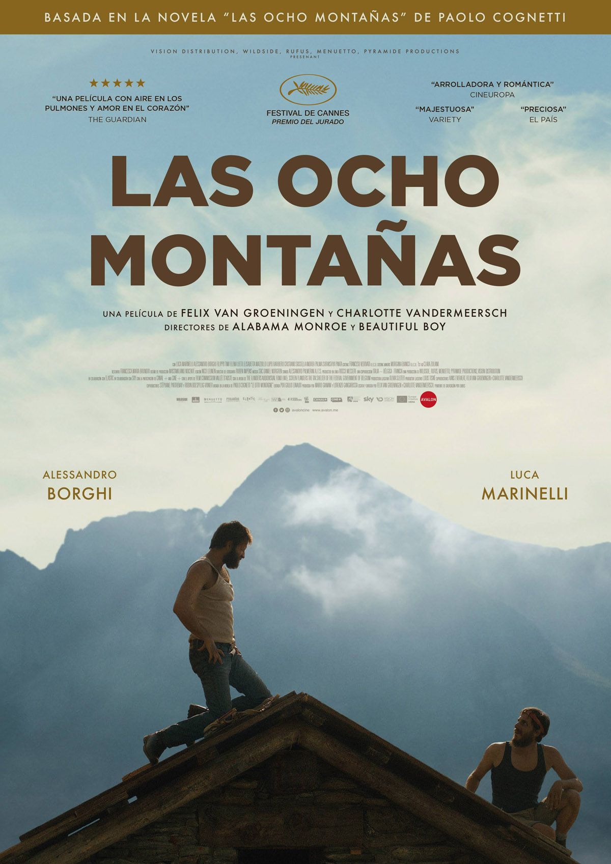 Las ocho montañas - Película 2022
