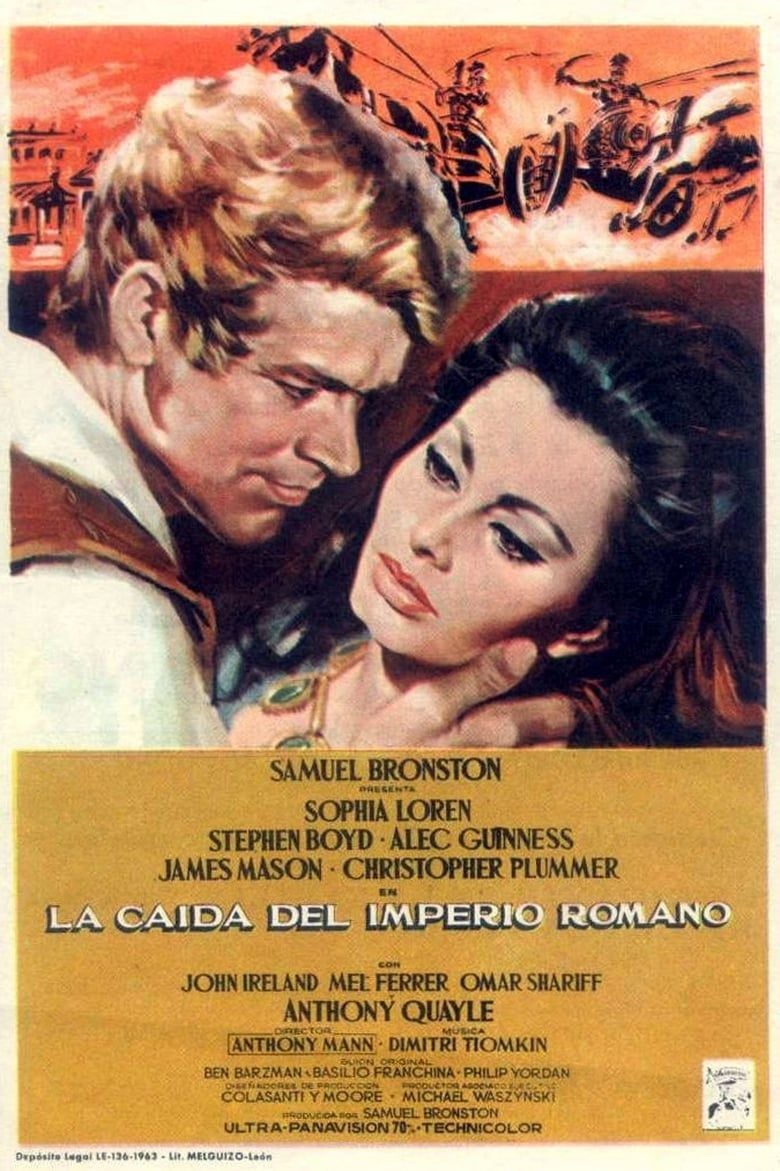 La caída del imperio romano - Película 1964