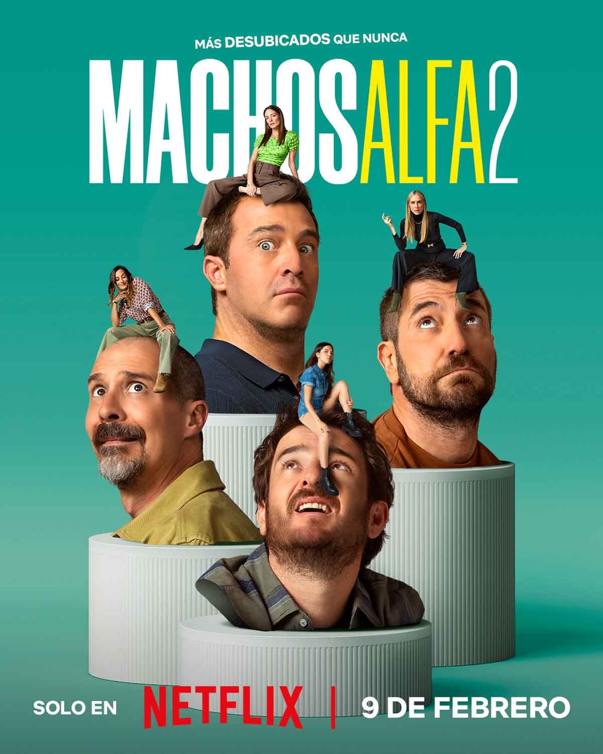 Personajes Machos Alfa Reparto De Actores BGCACO