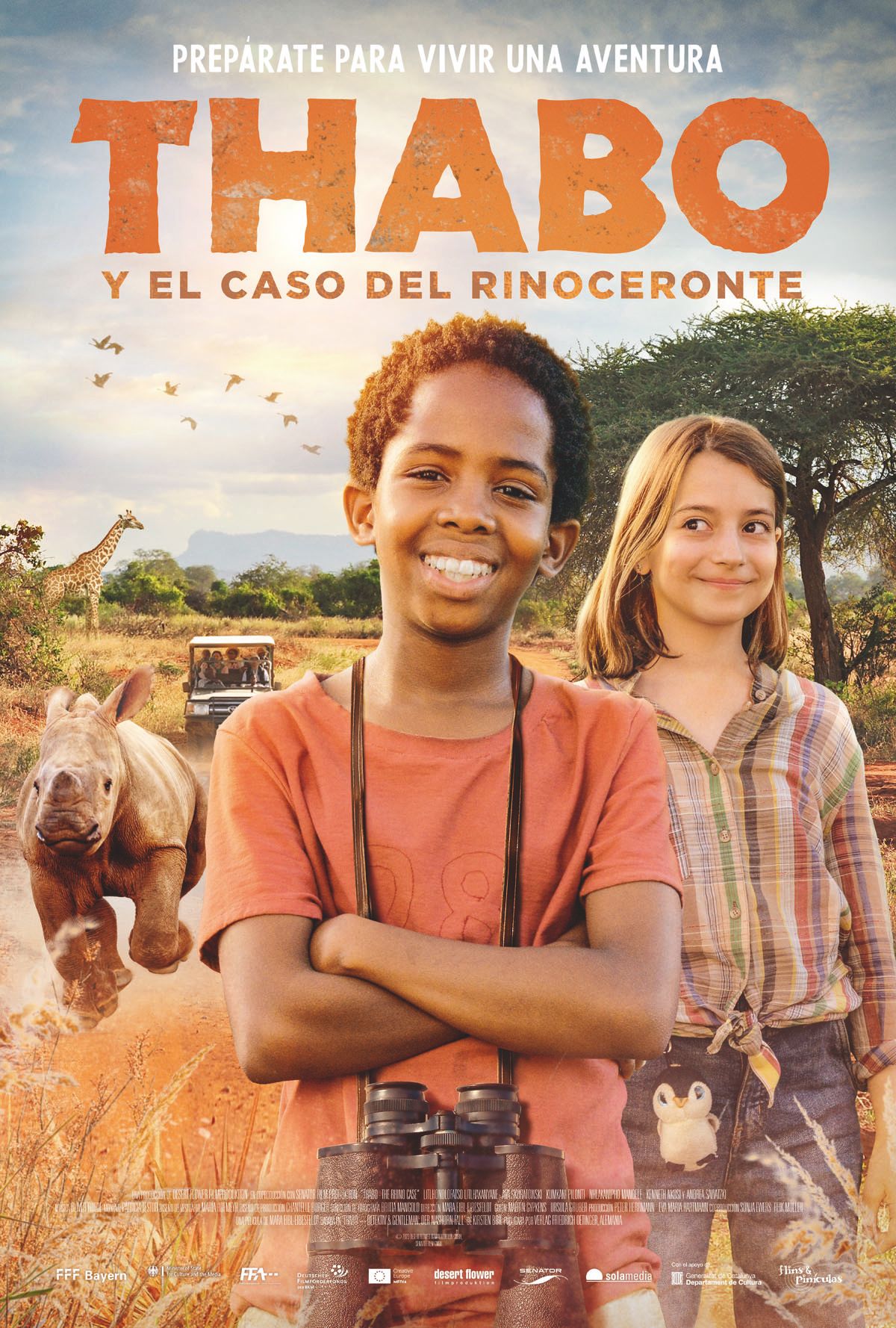 Thabo y el caso del rinoceronte - Película 2023