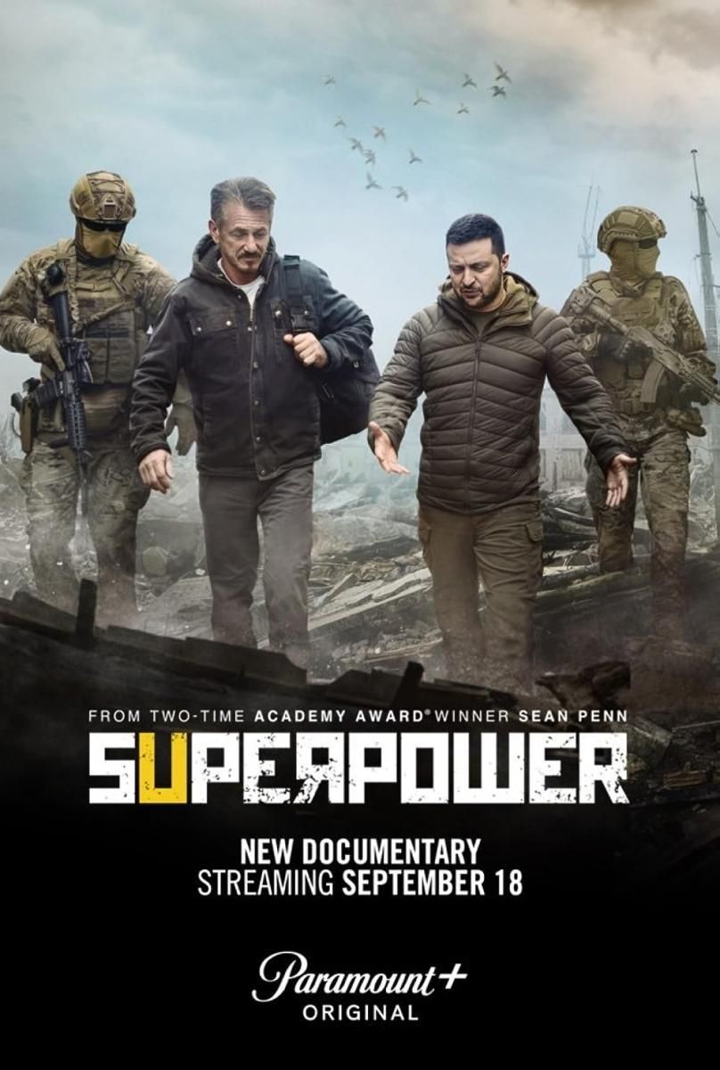 Superpower. Sean Penn en Ucrania - Documental 2023