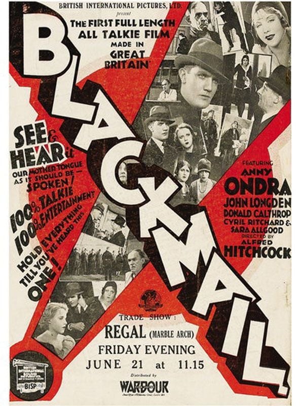 Chantaje (La muchacha de Londres) - Película 1929