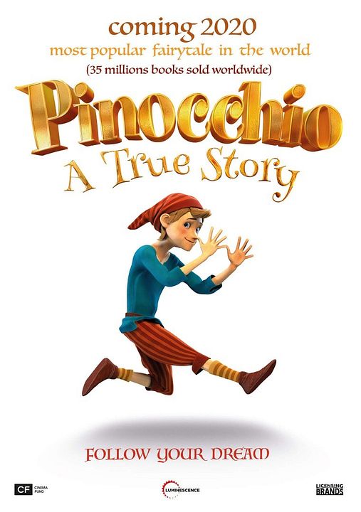 Pinocho: La verdadera historia : Cartel