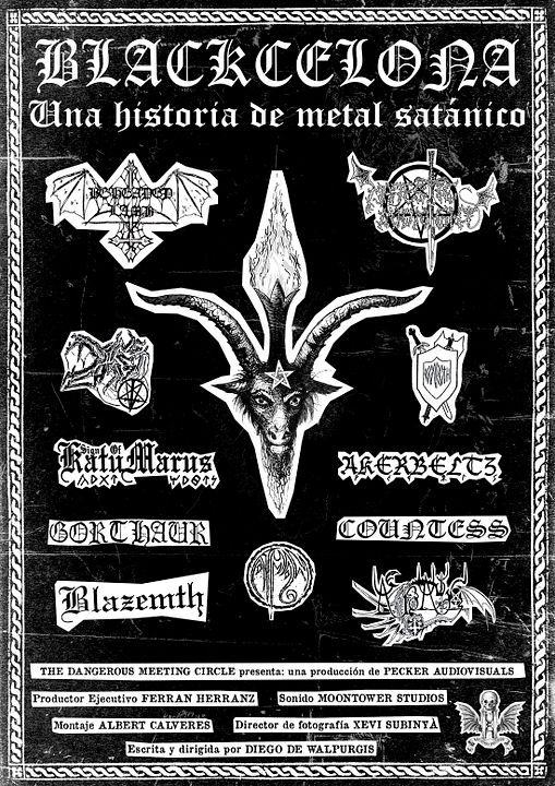 Blackcelona: Una historia de metal satánico : Cartel