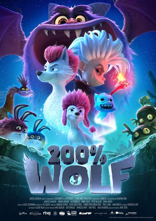 200% Wolf: Pequeño gran lobo : Cartel