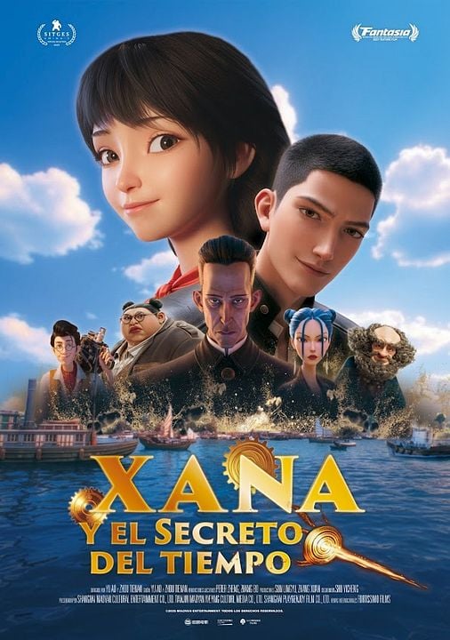 Xana y el secreto del tiempo : Cartel