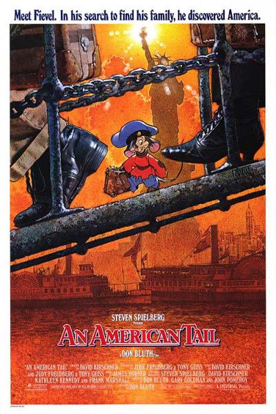 Fievel y el nuevo mundo : Cartel