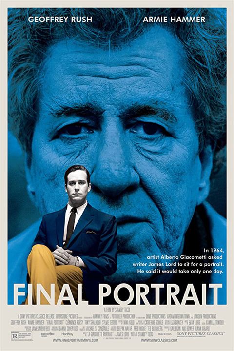 Final Portrait. El arte de la amistad : Cartel