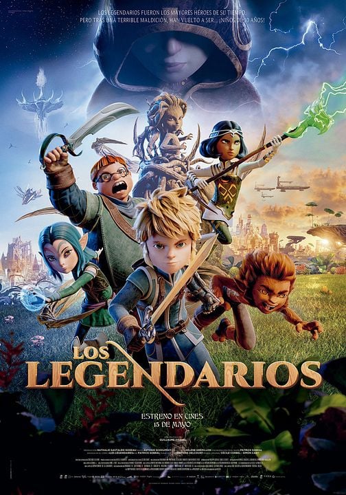 Los legendarios : Cartel