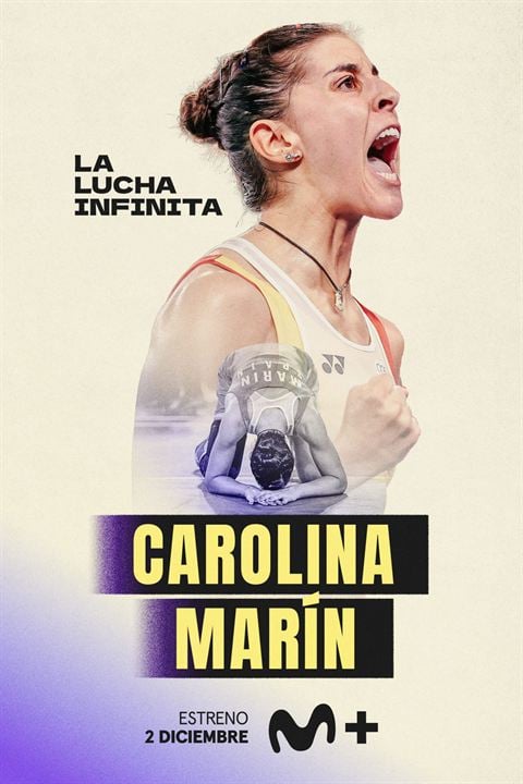 Carolina Marín. La lucha infinita : Cartel