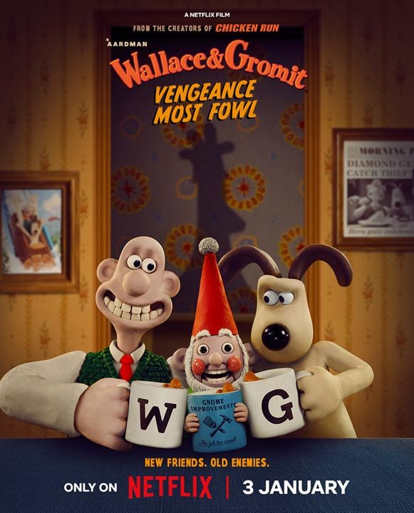 Wallace y Gromit: La venganza se sirve con plumas : Cartel