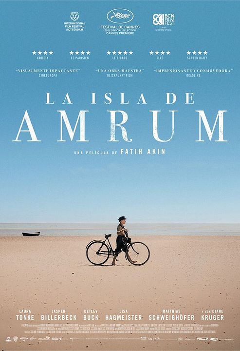 La isla de Amrum : Cartel