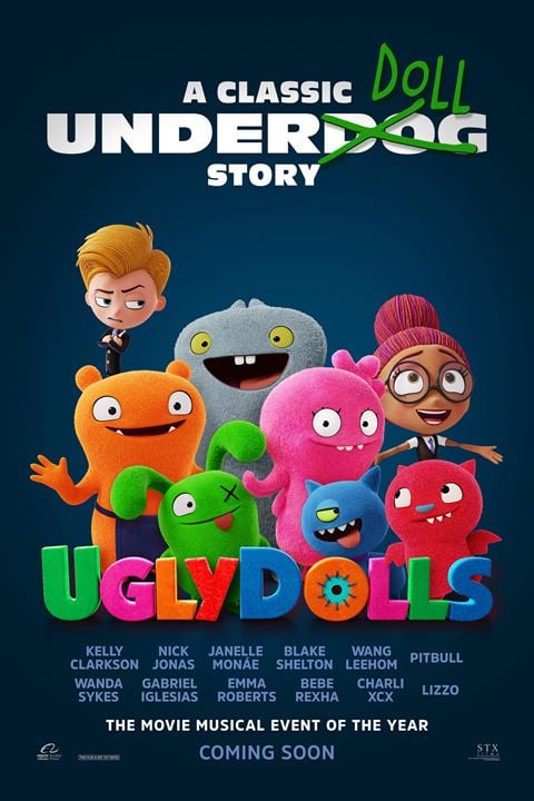 UglyDolls: Extraordinariamente feos : Cartel